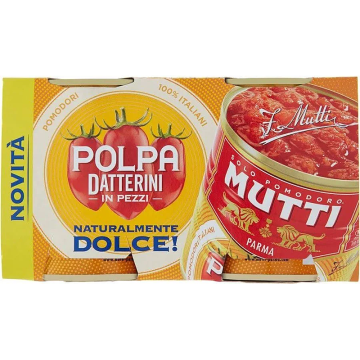 Mutti Polpa Datterini Tomatoes 2×300g