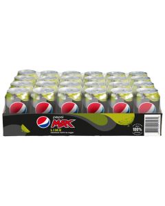 Reduced Pepsi Max Lime 24x0.33 L